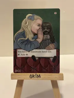 Magic the Gathering Hand-Painted Thought Vessel by Grim Alters - Creepy doll - Image 2