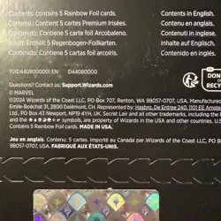 MTG Secret Lair Drop Series x Marvel Storm Rainbow Foil Edition Sealed - Image 4