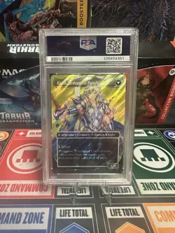 Final Fantasy Cecil Dark Knight Borderless Surge Foil PSA 10 Gem Mint - Image 2