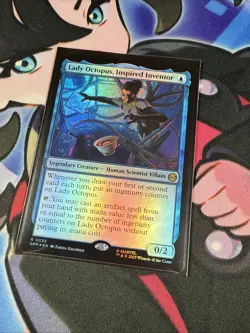 1 x Lady Octopus, Inspired Inventor - Foil - Marvel's Spider-Man - NM-Mint - MTG - Image 3