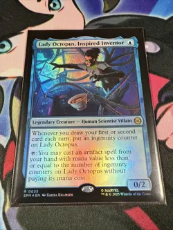 1 x Lady Octopus, Inspired Inventor - Foil - Marvel's Spider-Man - NM-Mint - MTG - Image 4