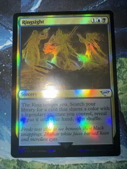 Ringsight Universes Beyond: the Lord of the Rings: Tales of Middle-Earth Foil - Image 1