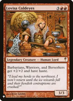 Lovisa Coldeyes Regular - The List MTG-NM - Image 1