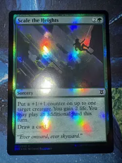 Scale the Heights Zendikar Rising Foil - Image 1