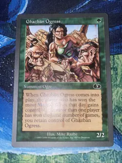 MTG Ghazban Ogress Unglued Regular Common - Image 1