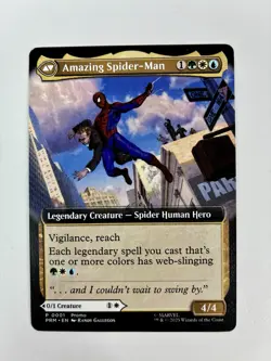 Magic The Gathering Peter Parker Amazing Spider Man Disney Exclusive Promo MTG - Image 1
