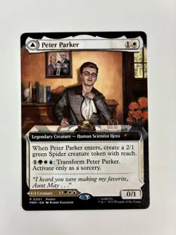 Magic The Gathering Peter Parker Amazing Spider Man Disney Exclusive Promo MTG - Image 2