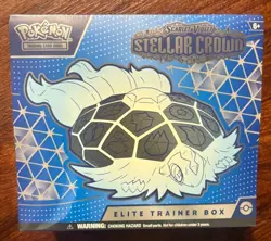 Pokemon TCG Scarlet & Violet Stellar Crown Elite Trainer Box ETB - NEW SEALED - Image 1