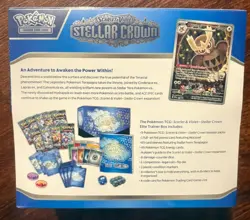 Pokemon TCG Scarlet & Violet Stellar Crown Elite Trainer Box ETB - NEW SEALED - Image 2