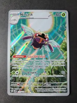 Ninjask 137/132 Illustration Rare Pokemon Mega Evolution - Image 1