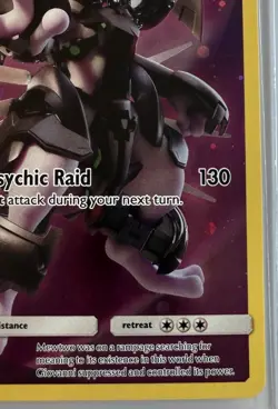 Pokemon Armored Mewtwo Full Art Promo SM228 LP/NM - Image 5