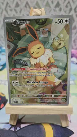 Pokemon TCG Eevee 173 Holo Promo Prismatic Evolutions - Image 1