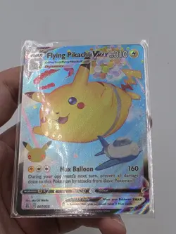 Flying Pikachu VMAX 007/025 Celebrations Holo Ultra Rare Pokemon TCG Near Mint - Image 2