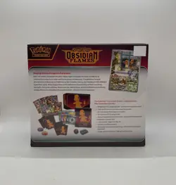 Pokemon TCG Scarlet & Violet Obsidian Flames Factory Sealed Elite Trainer Box - Image 3