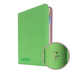 Vault x 9 Pocket Exo-Tec Zip Binder SV7 Pokemon Stellar Crown New Free Shipping - Image 1