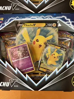 Pokemon TCG: Pikachu V Box - Lot of 2 Sealed - Fusion Strike + Brilliant Stars ! - Image 4