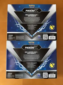 Pokemon TCG: Pikachu V Box - Lot of 2 Sealed - Fusion Strike + Brilliant Stars ! - Image 5