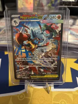Pokemon TCG: Mega Lucario ex 179 /132 - Mega Evolution - SIR (read Description) - Image 1