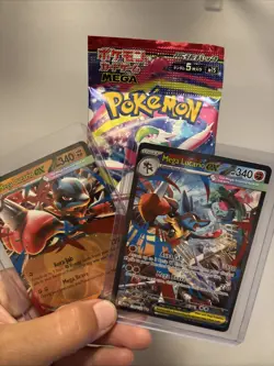 Pokemon TCG: Mega Lucario ex 179 /132 - Mega Evolution - SIR (read Description) - Image 5