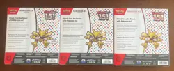 Lot of 3 Pokemon TCG Scarlet & Violet 151 Alakazam EX Collection Box New Sealed! - Image 2