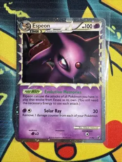 Pokemon TCG Espeon Prime 81/90 Undaunted Ultra Rare Holo - NM/MT - Image 2