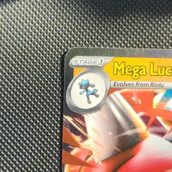 Pokemon Mega Evolution - Mega Lucario ex 077/132 - English MEG NM Pack Fresh - Image 2