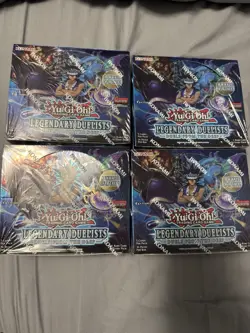 Yu-Gi-Oh! Legendary Duelists TCG: Duels from The Deep Booster Box Sealed (x4) - Image 1