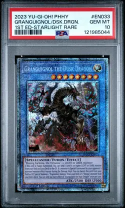 Granguignol The Dusk Dragon (Starlight) 2023 Yugioh Photon Hypernova PSA 10 - Image 1