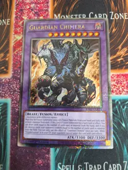 Yu-Gi-Oh! Guardian Chimera RA02-EN032 Quarter Century Secret Rare 1st Edition NM - Image 1