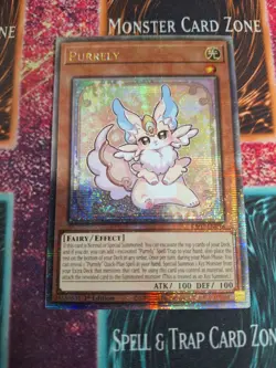 Yu-Gi-Oh! Purrely RA02-EN018 Quarter Century Secret Rare 1st Edition Near Mint - Image 1