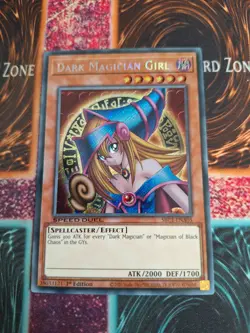 Yu-Gi-Oh! Dark Magician Girl SBC1-ENA05 Secret Rare 1st Edition Near Mint - Image 1