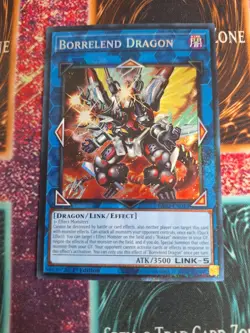Yu-Gi-Oh! Borrelend Dragon RA02-EN043 Collector's Rare 1st Edition Near Mint - Image 1