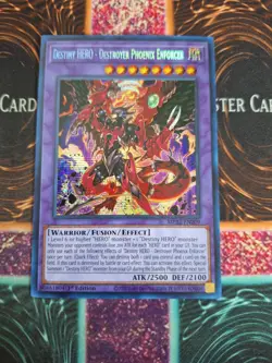 Yu-Gi-Oh! Destiny HERO - Destroyer Phoenix Enforcer MP22-EN209 Prismatic Secret - Image 1