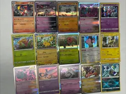 Pokemon Card Lot Of 50 Cards - Image 1