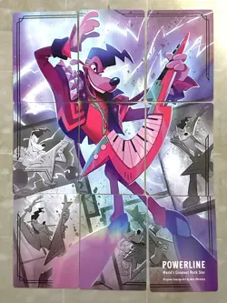 Disney Lorcana Fabled Powerline 9-Card Puzzle Complete Set - Image 1