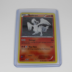 Pokemon 2011 Black & White Reshiram BW004 Holo Black Star Promo Card LP - Image 3