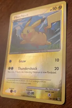 Pikachu 120/147 Supreme Victors Reverse Holo 2009 Pokemon TCG LP Nice! Card - Image 2