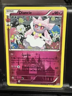 DIANCIE - RC22/RC32 - XY GENERATIONS - Holo - Pokemon Card - NM - Image 1