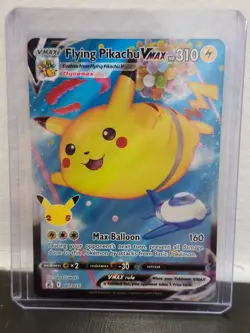 Flying Pikachu VMAX 007/025 Celebrations Holo POKEMON TRADING CARD - Image 1