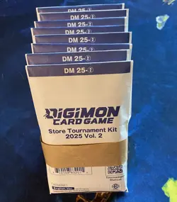 Digimon Card Game Store Tournament Kit 2025 Vol 2 English - New & Sealed - Image 1