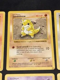 Vintage Pokemon Card Lot Base Set Shadowless 1999 WOTC MP/HP - Image 3