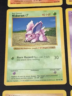 Vintage Pokemon Card Lot Base Set Shadowless 1999 WOTC MP/HP - Image 5