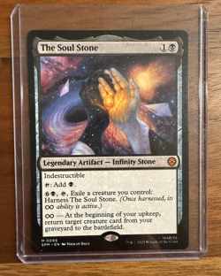 Magic The Gathering Spider-man The Soul Stone Card M 0066 - Pack Fresh NM - Image 1