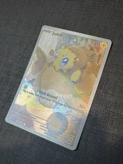 Pokemon TCG Joltik Paradox Rift Holo Card 196/182 Illustration Rare, Near Mint - Image 2