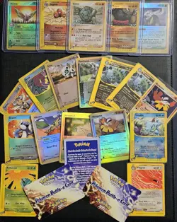 Pokemon Expedition Base, Ruby & Sapphire, & Ex Dragons Mixed Card Lot - Image 1