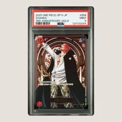 PSA10 Portgas D Ace Inherited Will Comic Parallel OP13 Japanese One Piece Card - Image 1