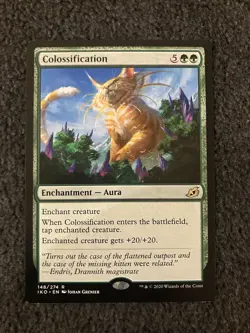 Magic The Gathering MTG - Colossification - Ikoria IKO - Image 1
