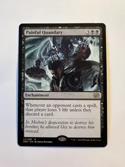 Painful Quandary - MTG The Brothers' War - NM - Image 1