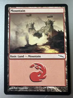 Mountain #300 (NM) Mirrodin Common MRD Magic the Gathering MTG - Image 1