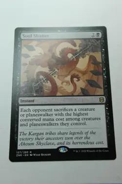 MTG Soul Shatter x1- -Zendikar Rising-Smoked - Image 1
